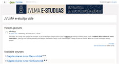 Desktop Screenshot of estudijas.jvlma.lv